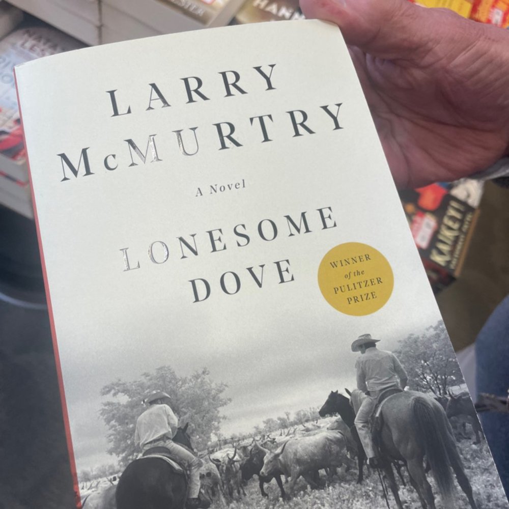 Lonesome dove book by Larry McMurtry